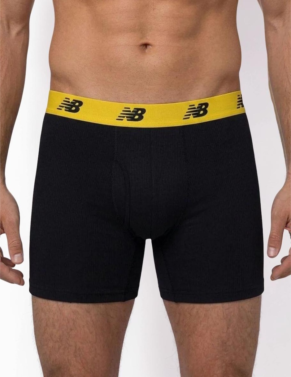 Bóxer brief new balance mesh para hombre 4 piezas