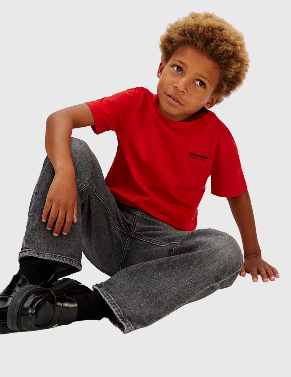 Playera manga corta para niño 3