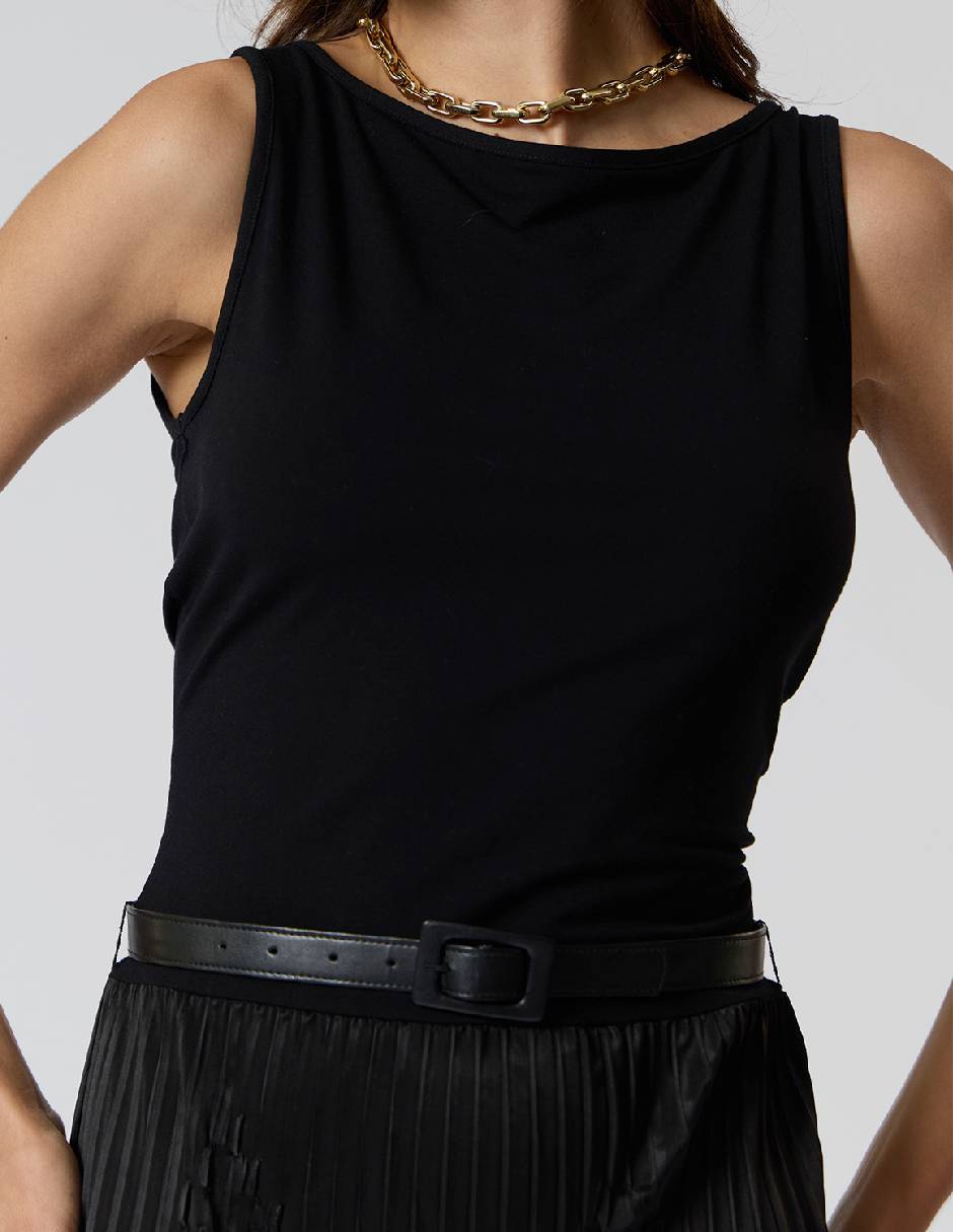 Vestido midi casual Criteria para mujer