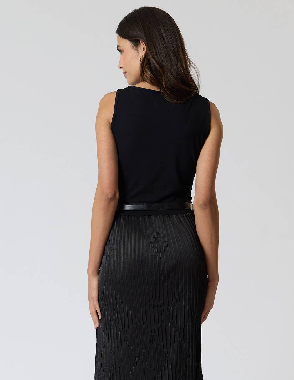 Vestido midi casual Criteria para mujer