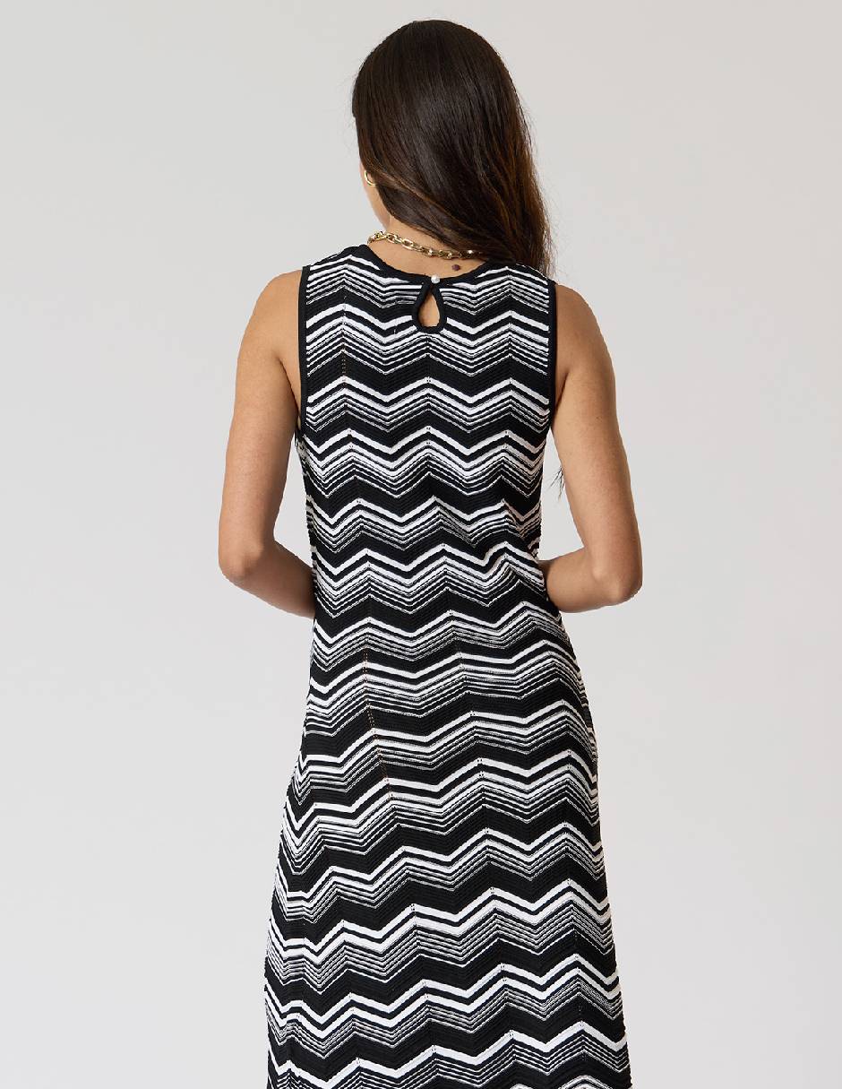 Vestido midi casual Criteria para mujer