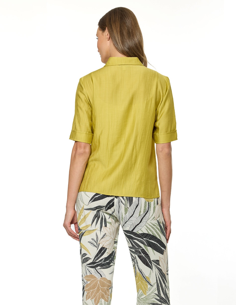 Blusa Foley's manga corta para mujer