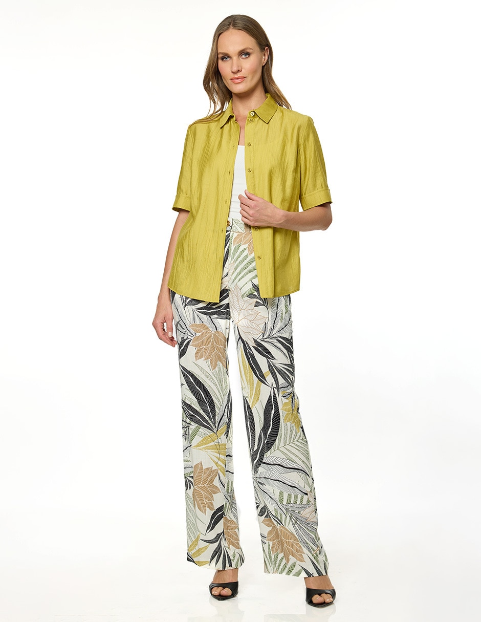 Blusa Foley's manga corta para mujer