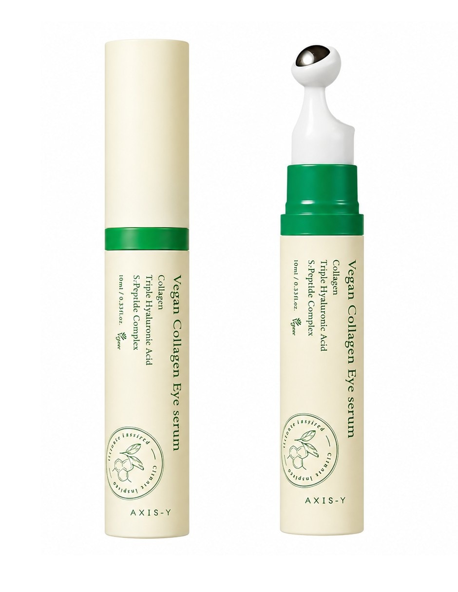 Sérum facial para contorno de ojos con colágeno vegano y péptidos de todo tipo piel 5