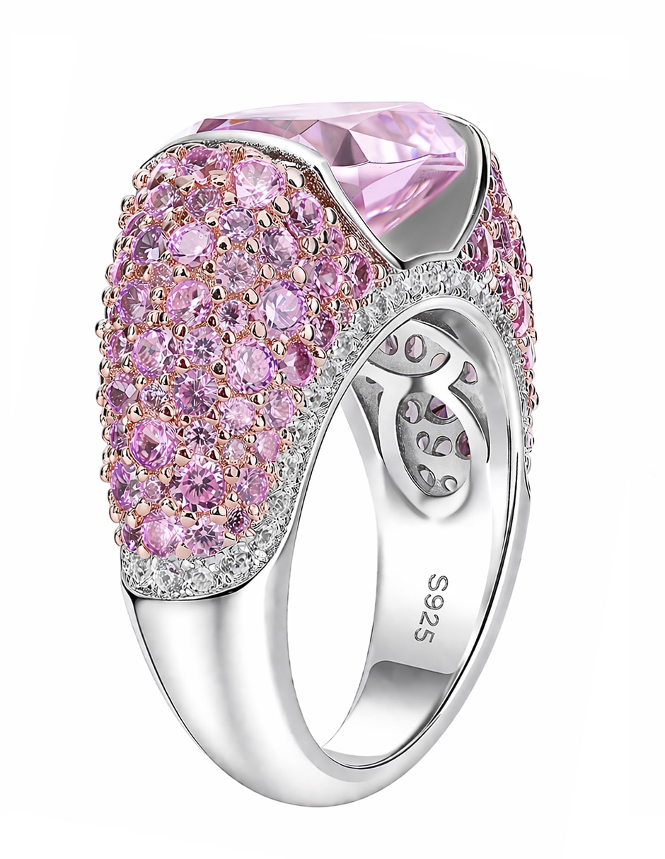 Anillo Gladkova Joyeria P 925 de plata zirconia pavé
