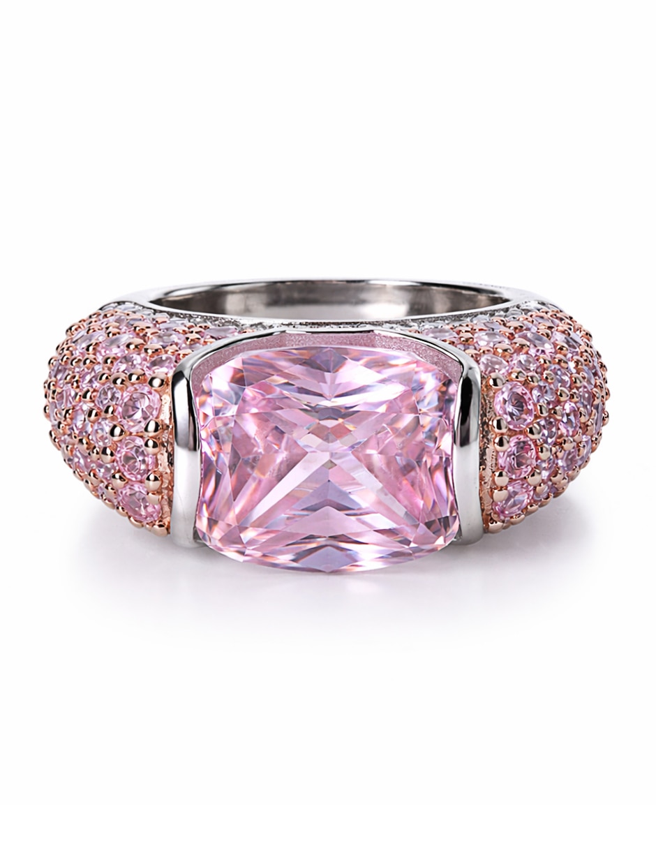 Anillo Gladkova Joyeria P 925 de plata zirconia pavé