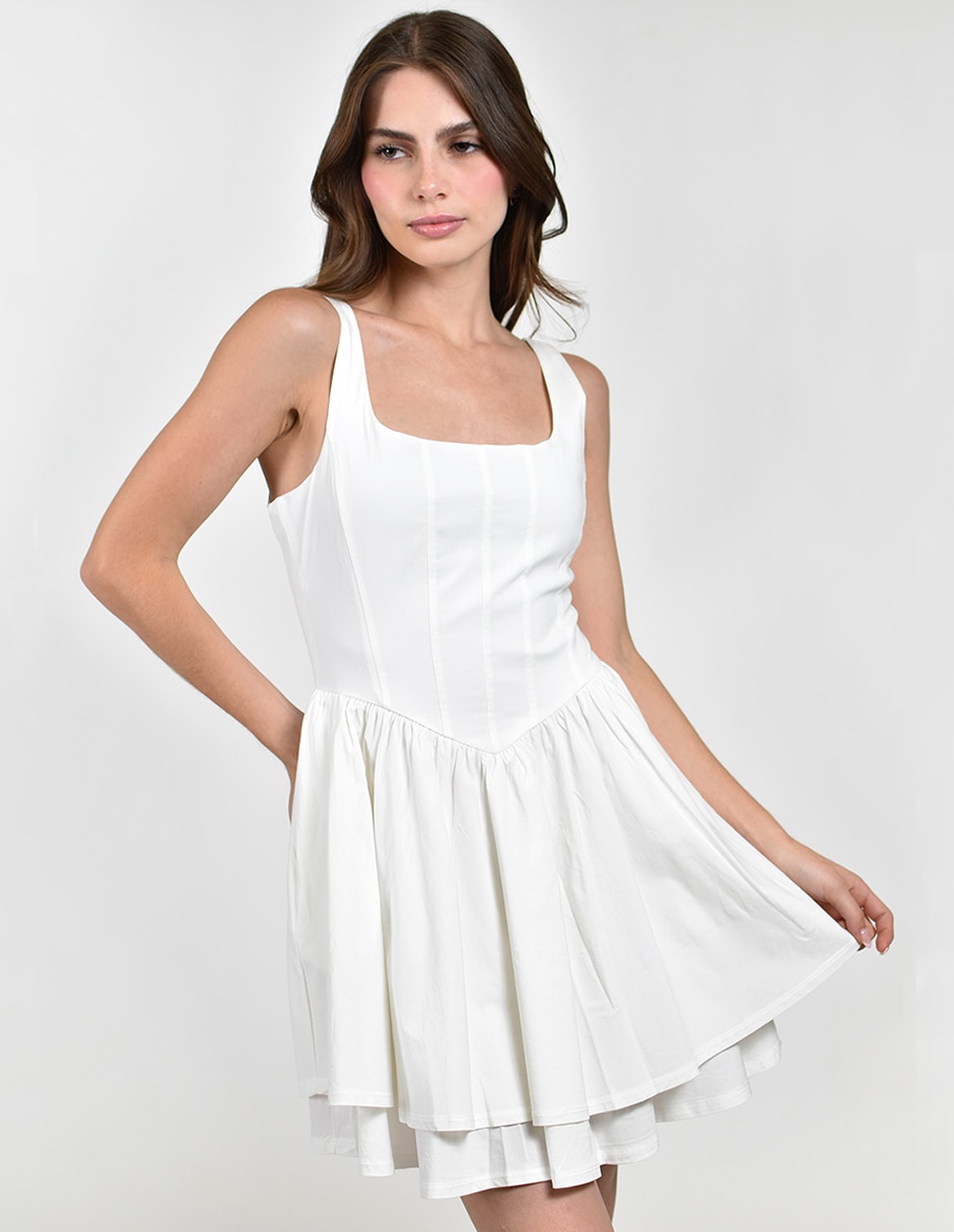 Vestido mini casual para mujer
