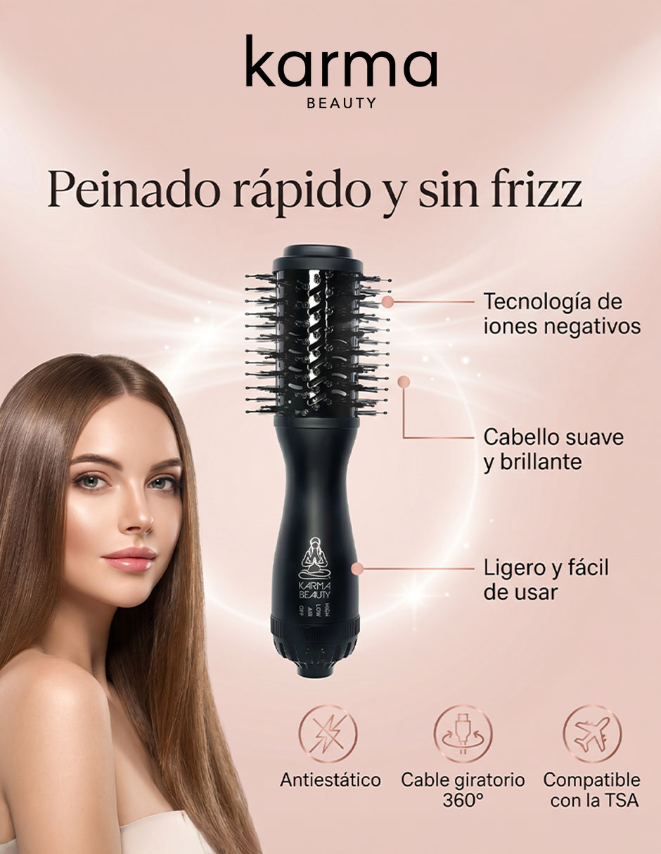 Cepillo de aire Karma Beauty KRM-695838