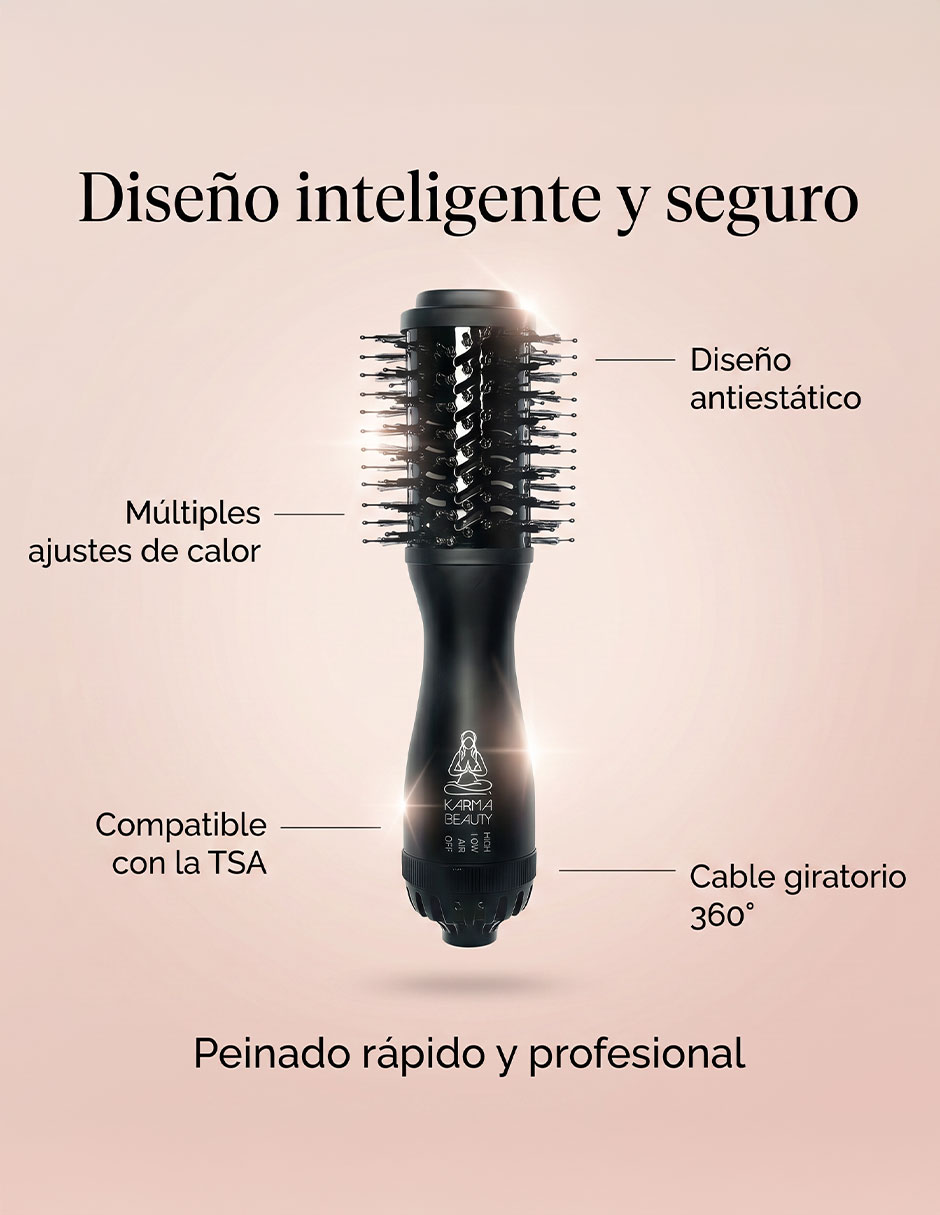 Cepillo de aire Karma Beauty KRM-695838