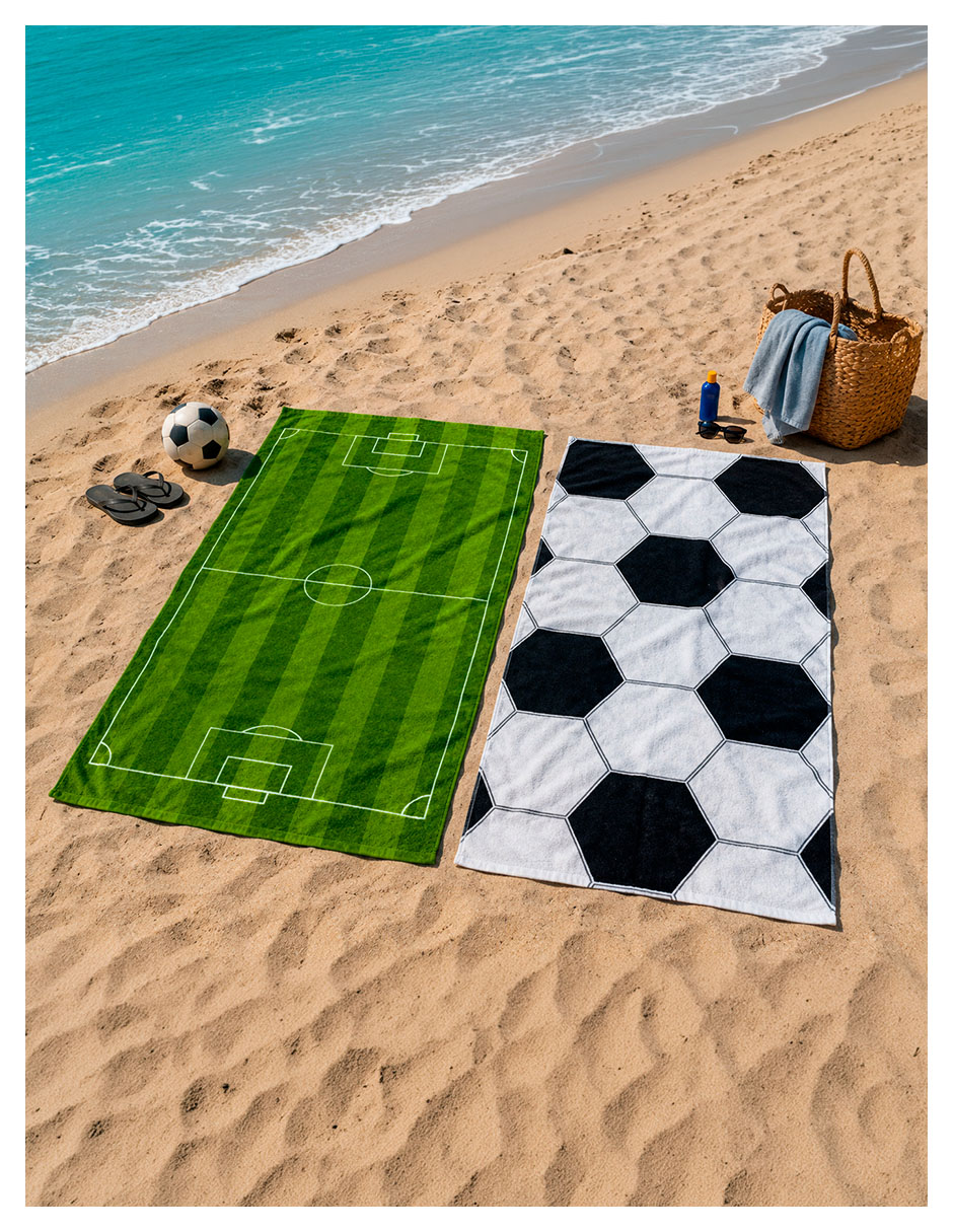 Set toalla Home Access Vamos Equipo Fútbol de algodón