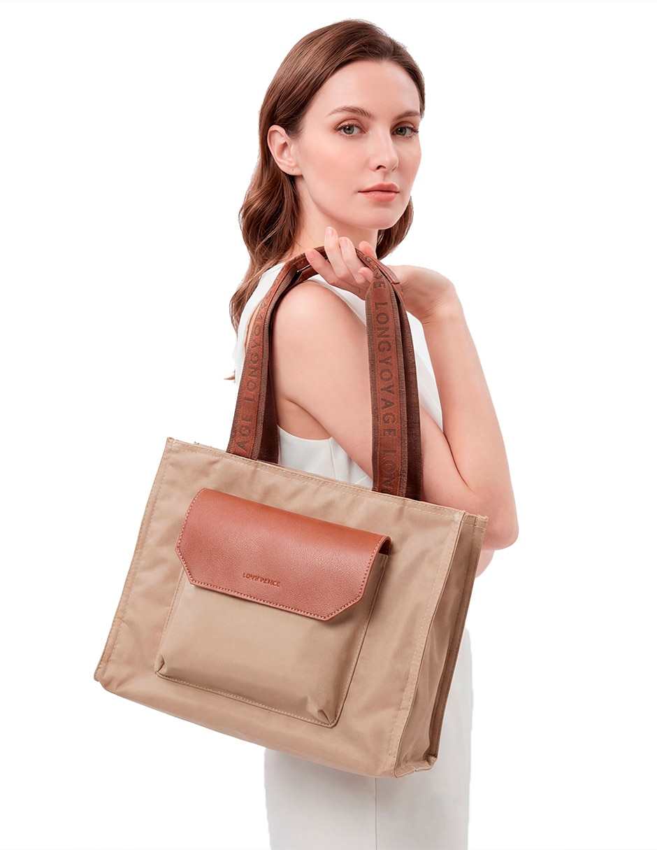 Bolsa tote Longvoyage mini para mujer