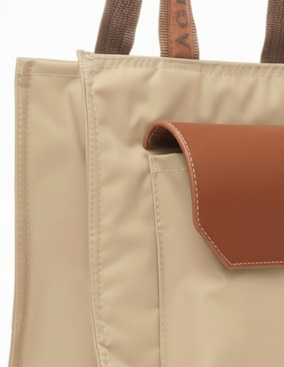 Bolsa tote Longvoyage mini para mujer