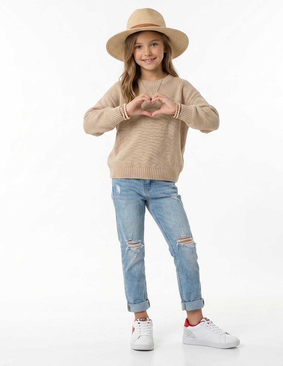 Tenis Kuali Shoes para niña BTS21 Tata (BTS)