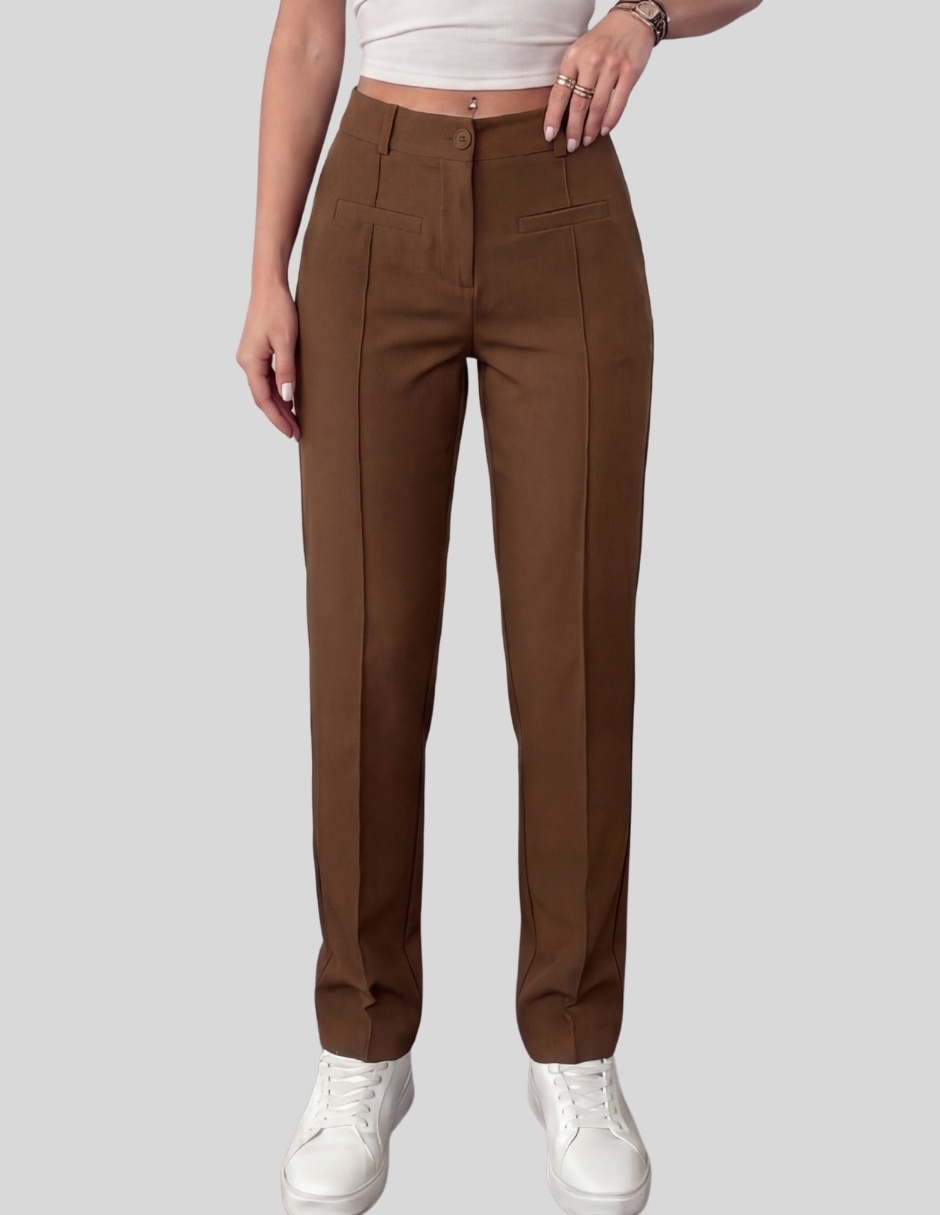 Pantalón de vestir skinny para mujer