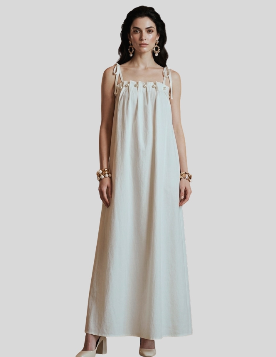 Vestido maxi casual malabis vestido largo mujer tirantes ajustables para mujer