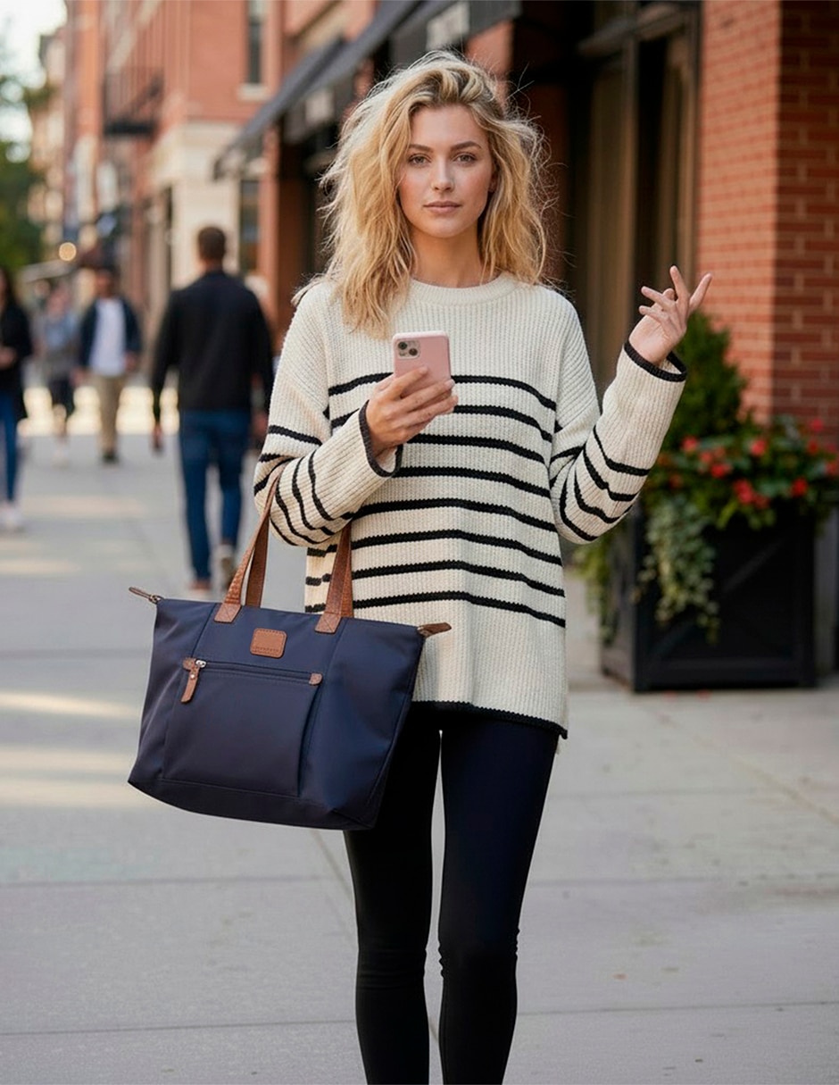 Bolsa tote clásica para mujer