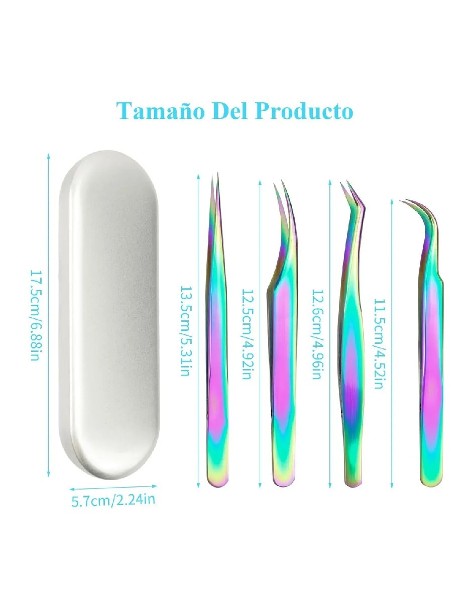 Set pinzas para ceja 3