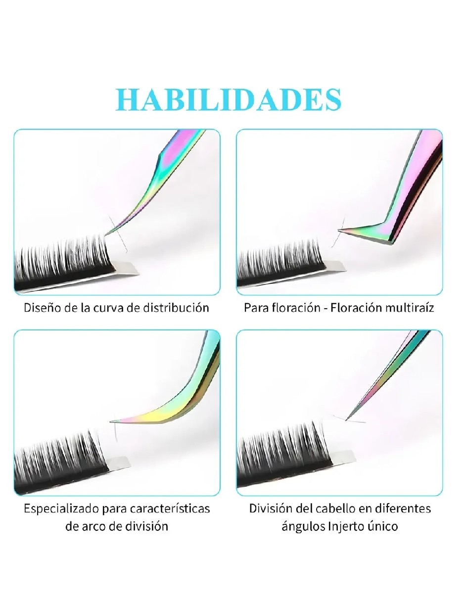 Set pinzas para ceja 5
