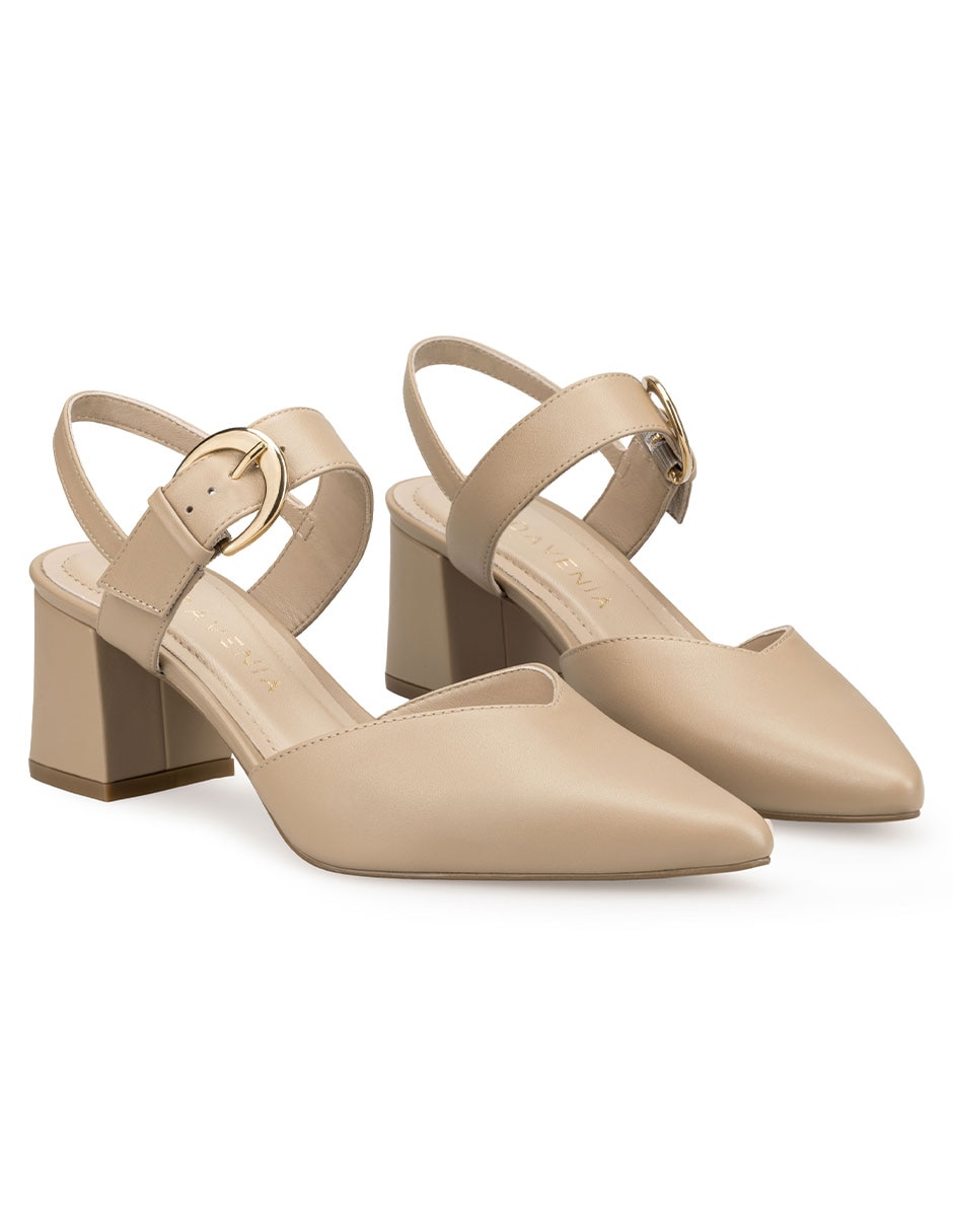 Zapatilla Piel Davenia