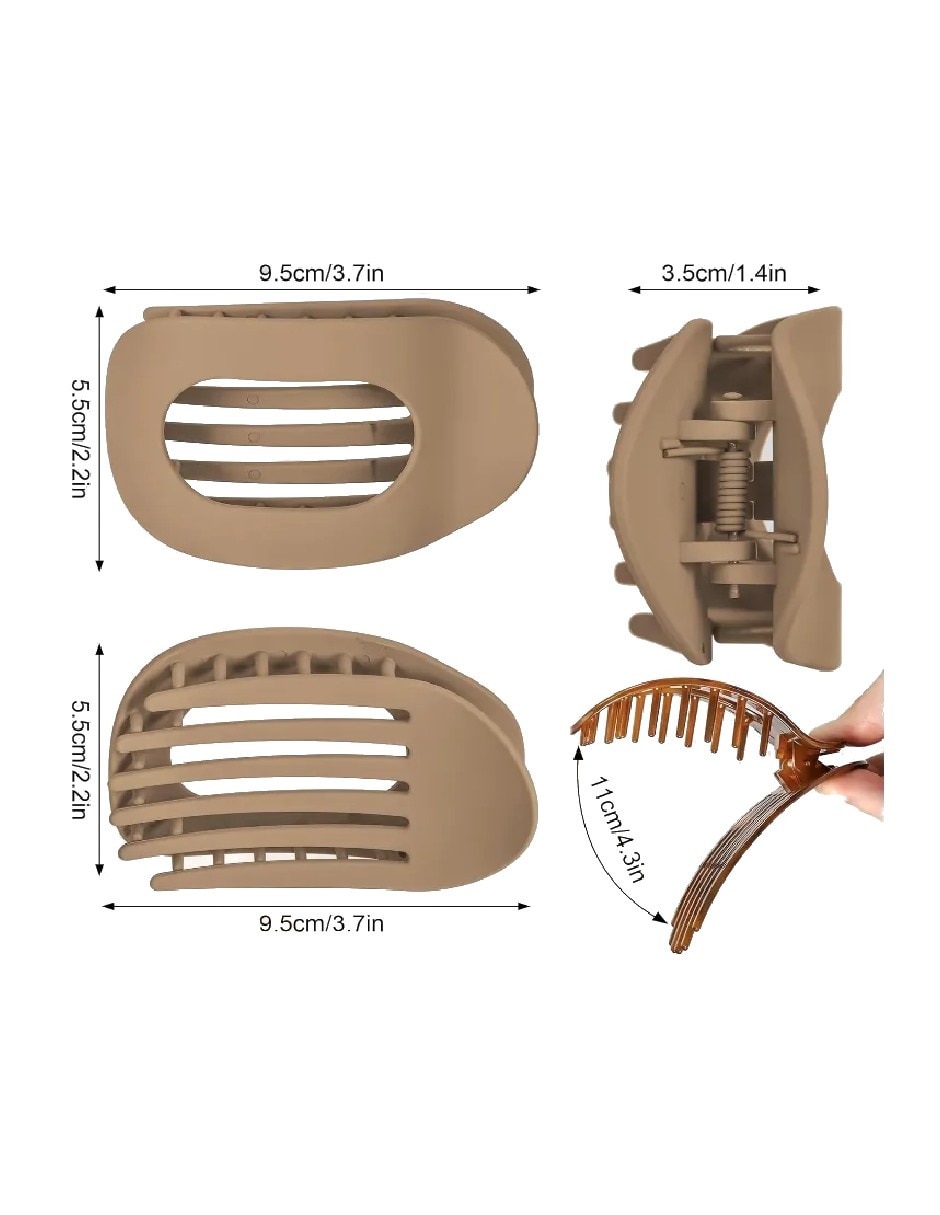 Set broches Genérica pasadores con acabado mate