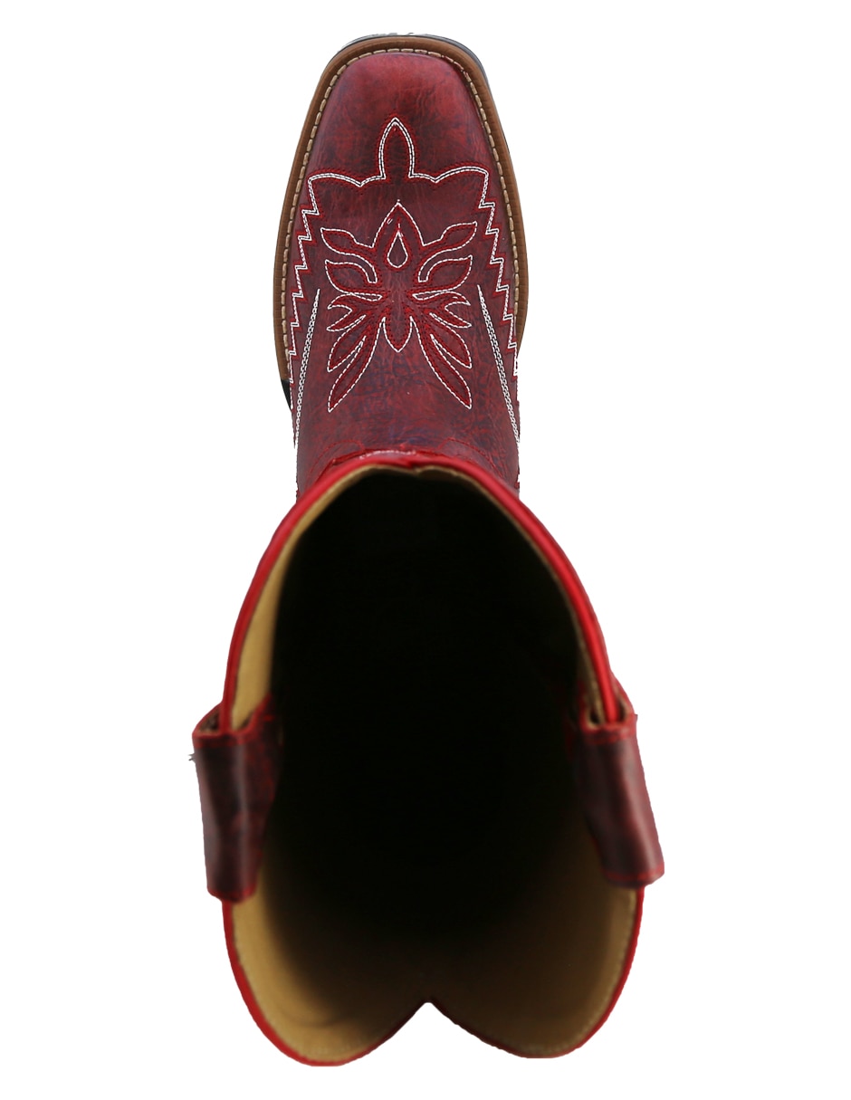 Bota Media pierna TEXABAN Western de Piel para mujer