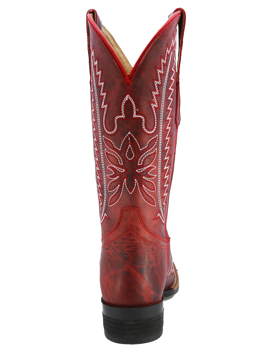 Bota Media pierna TEXABAN Western de Piel para mujer