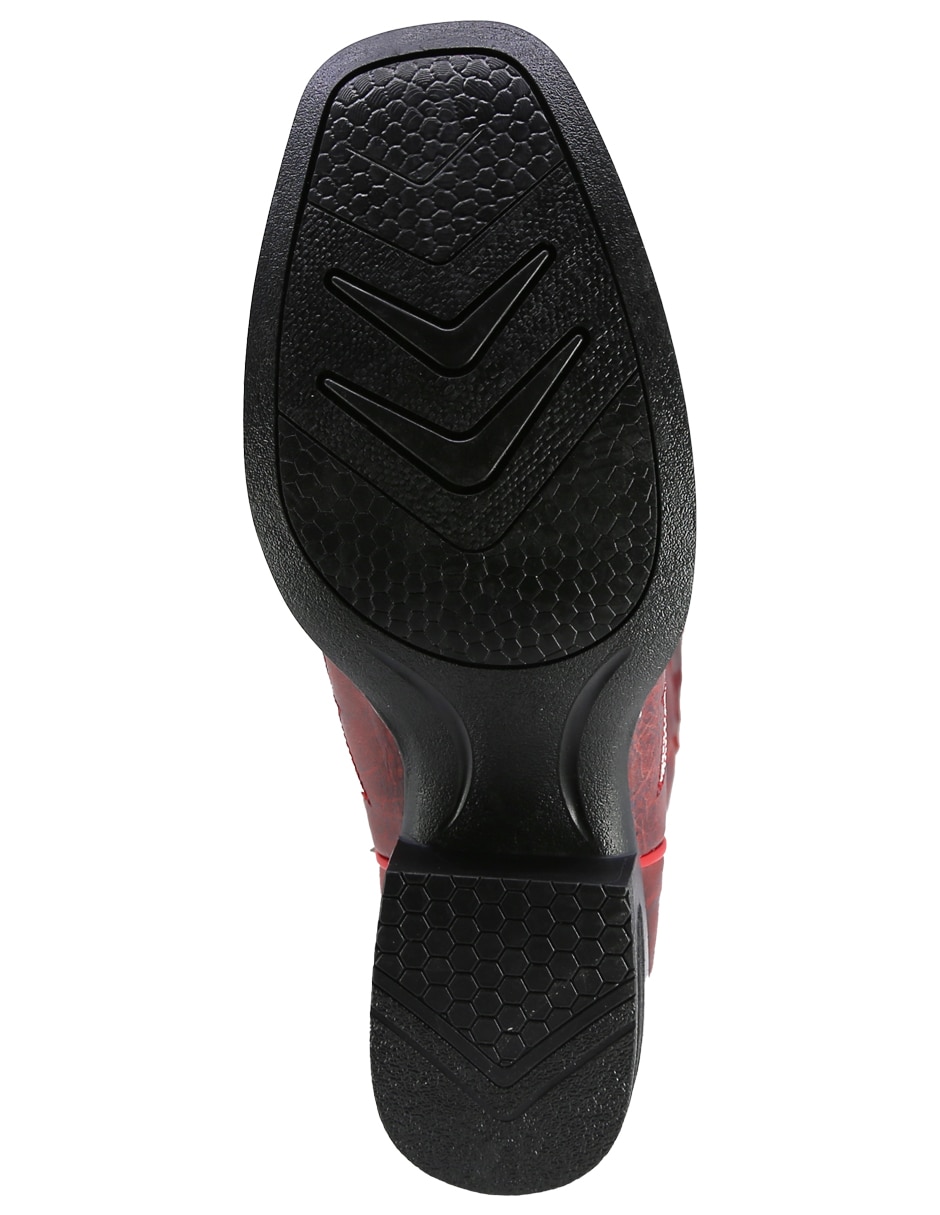 Bota Media pierna TEXABAN Western de Piel para mujer