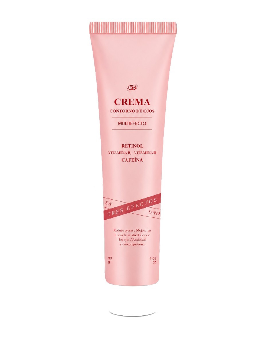 Crema para contorno de ojos recomendada para Bolsas y ojeras Día y noche todo tipo piel