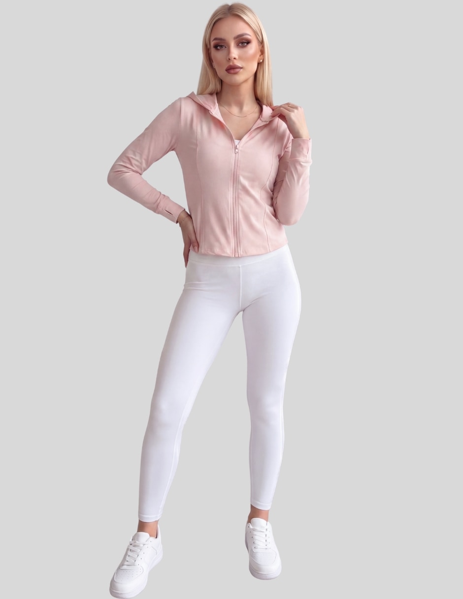 Sudadera Deportiva con cierre y capucha para mujer 2
