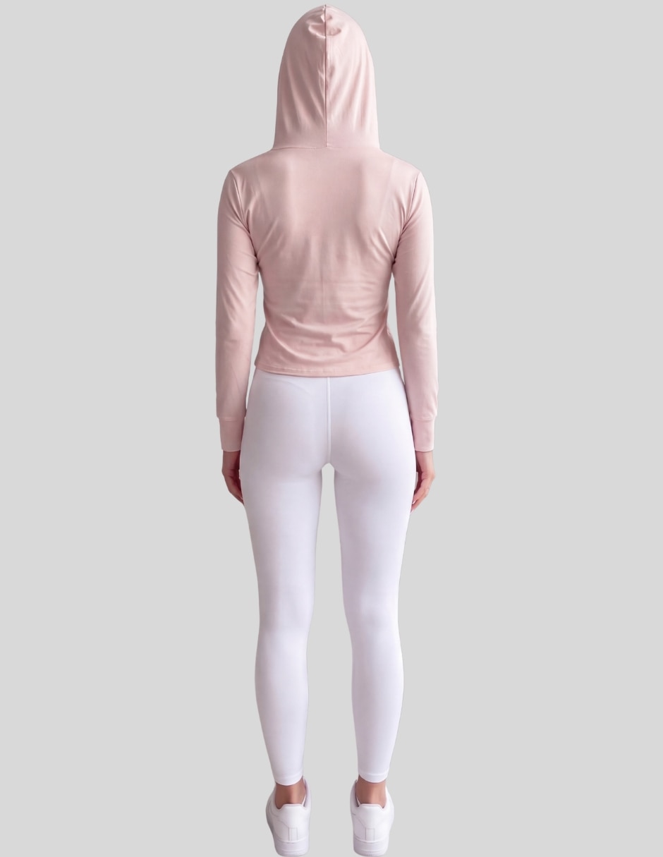 Sudadera Deportiva con cierre y capucha para mujer 3