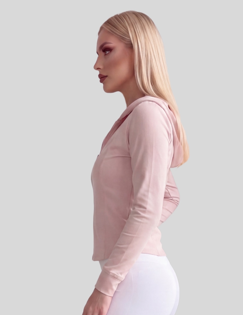 Sudadera Deportiva con cierre y capucha para mujer 5