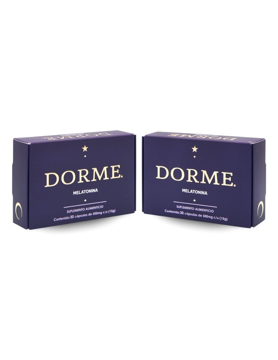 Suplemento alimenticio Dorme Melatonina y Resveratrol Ánahuac 30 cápsulas Suplemento alimenticio Dorme Melatonina y Resveratrol Ánahuac 30 cápsulas