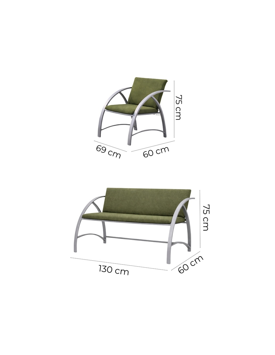 Set sala Savana Sochic de Tela
