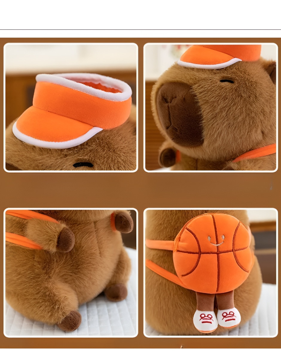 Peluche de Capibara de 30 cm 3