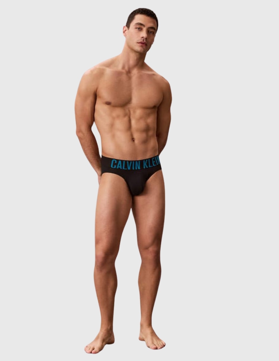 Bóxer brief de algodón para hombre 3 piezas 2