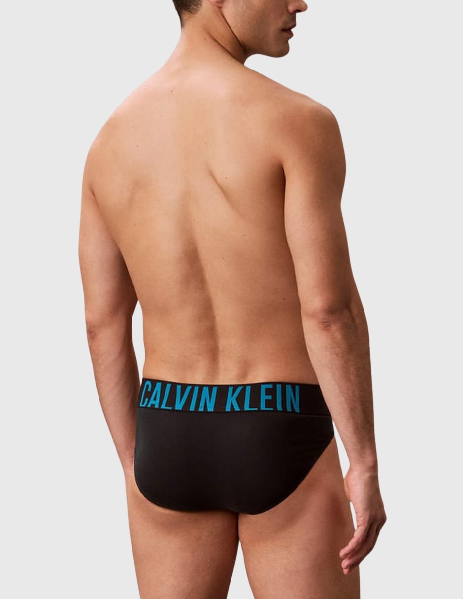 Bóxer brief de algodón para hombre 3 piezas 3