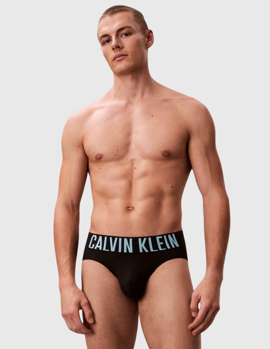 Bóxer brief Calvin Klein de algodón para hombre 3 piezas