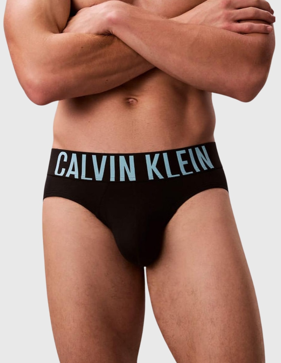 Bóxer brief Calvin Klein de algodón para hombre 3 piezas
