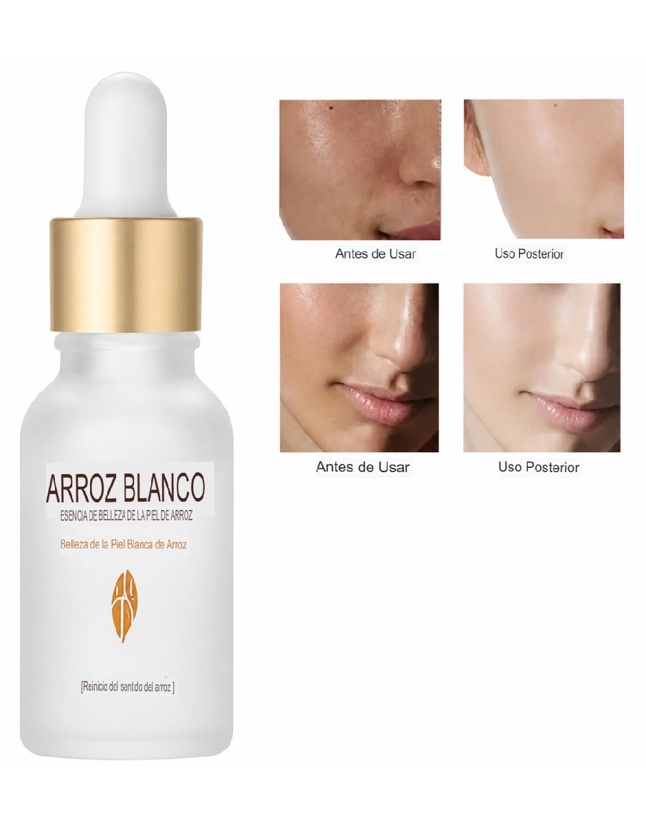 Sérum hidratante facial de arroz Genérica para piel Mixta