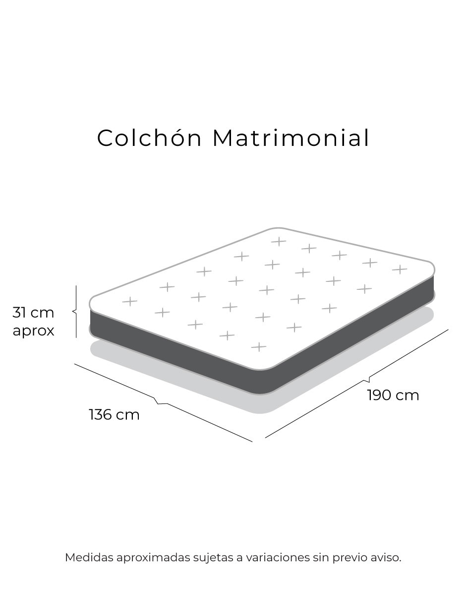 Colchón regular trini 2