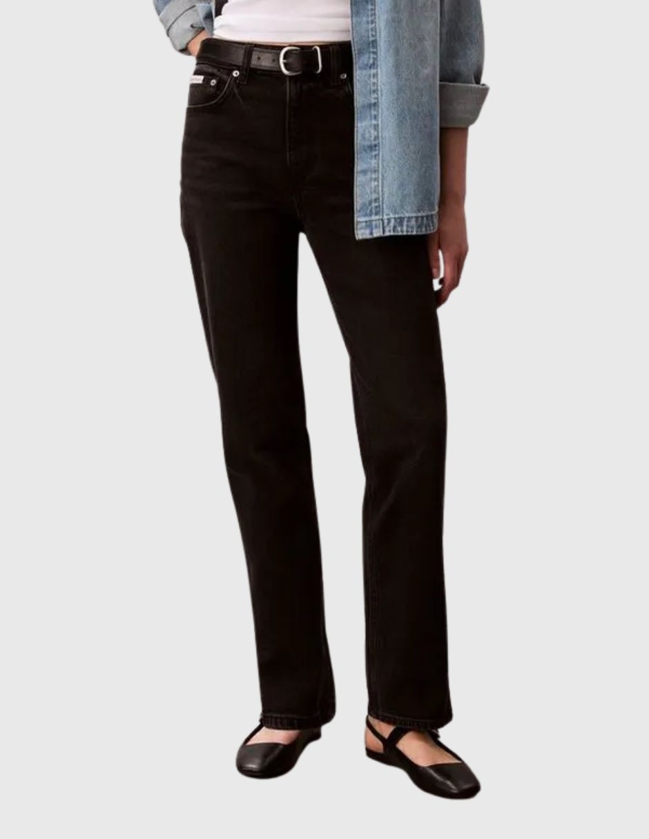 Jeans relajado cintura baja para mujer Jeans relajado cintura baja para mujer