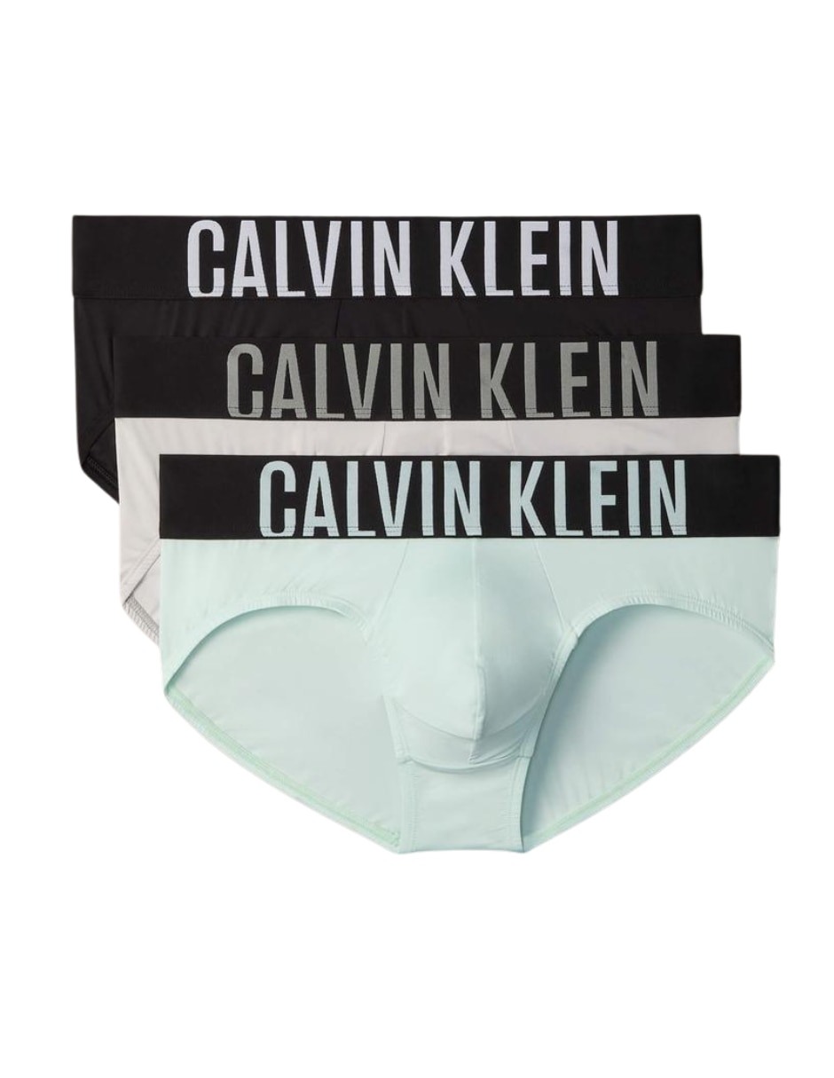 Bóxer brief calvin klein para hombre 3 piezas