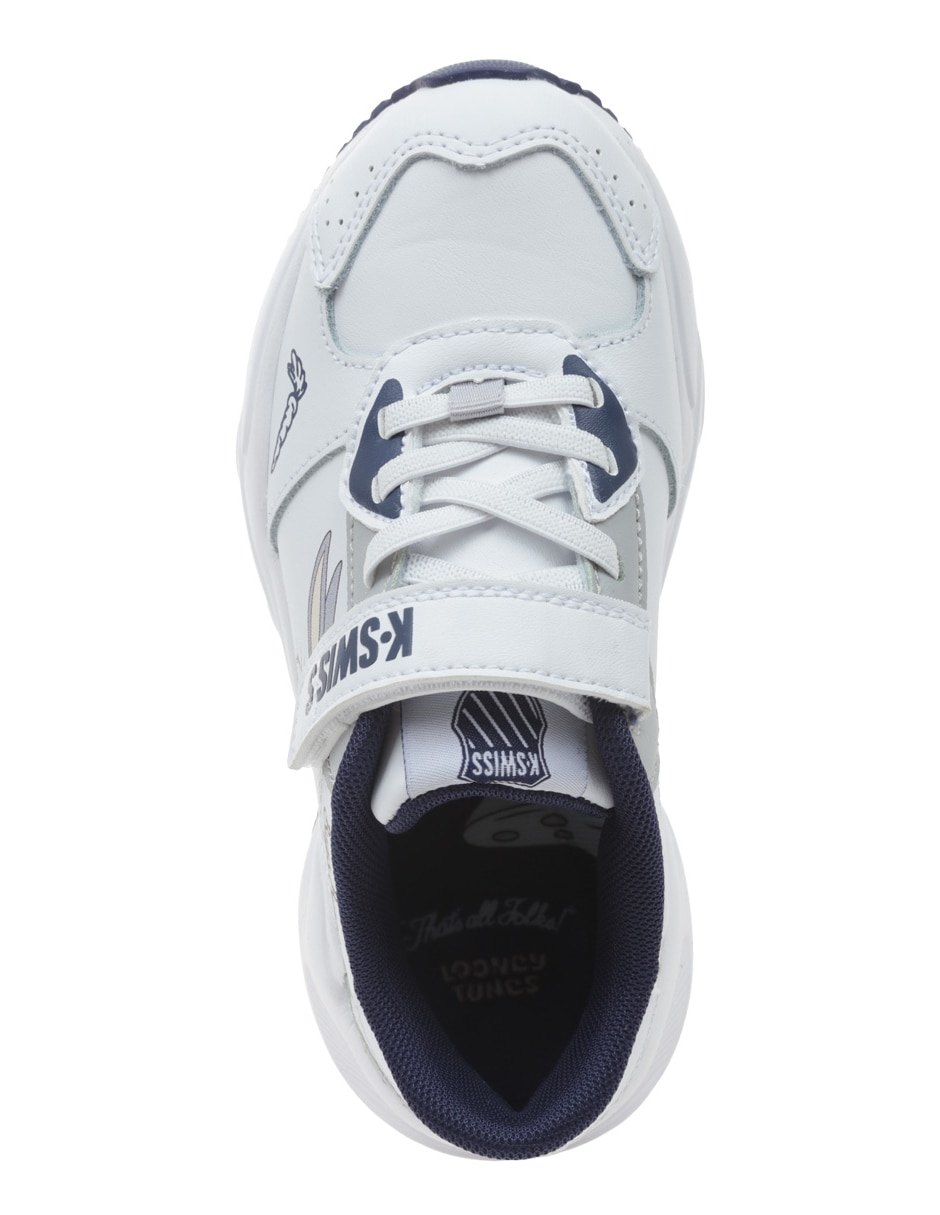 Tenis k-swiss para niño aero looney bugs looney tunes