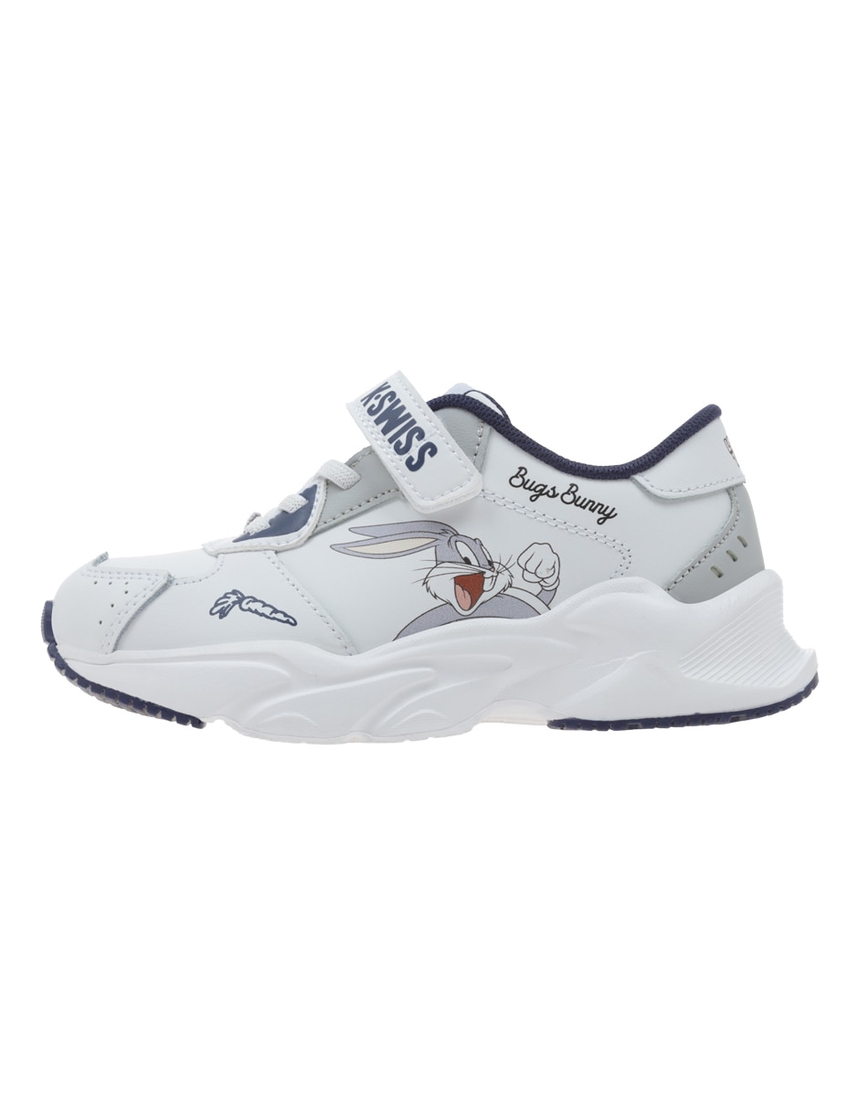 Tenis k-swiss para niño aero looney bugs looney tunes