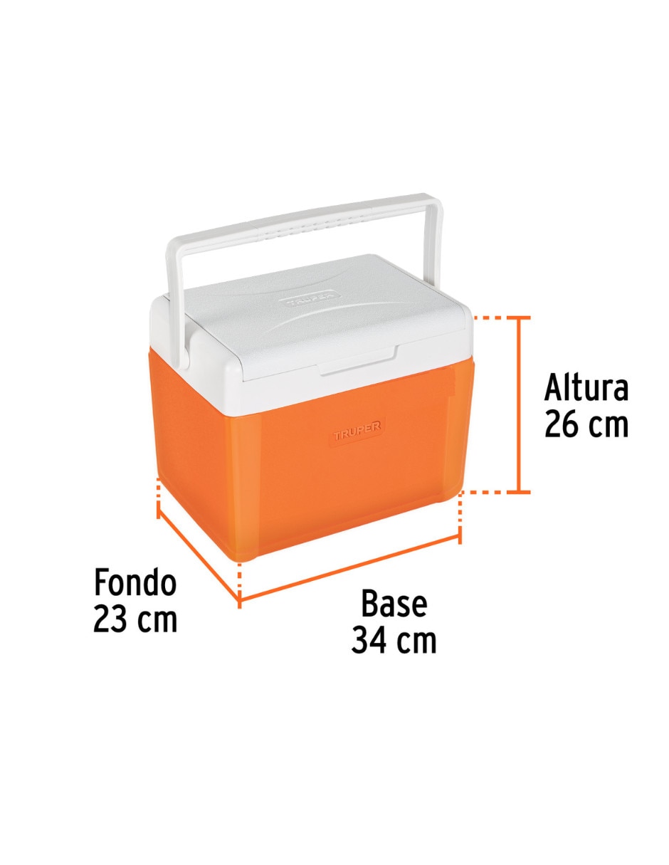 Hielera Truper linea camping polietileno