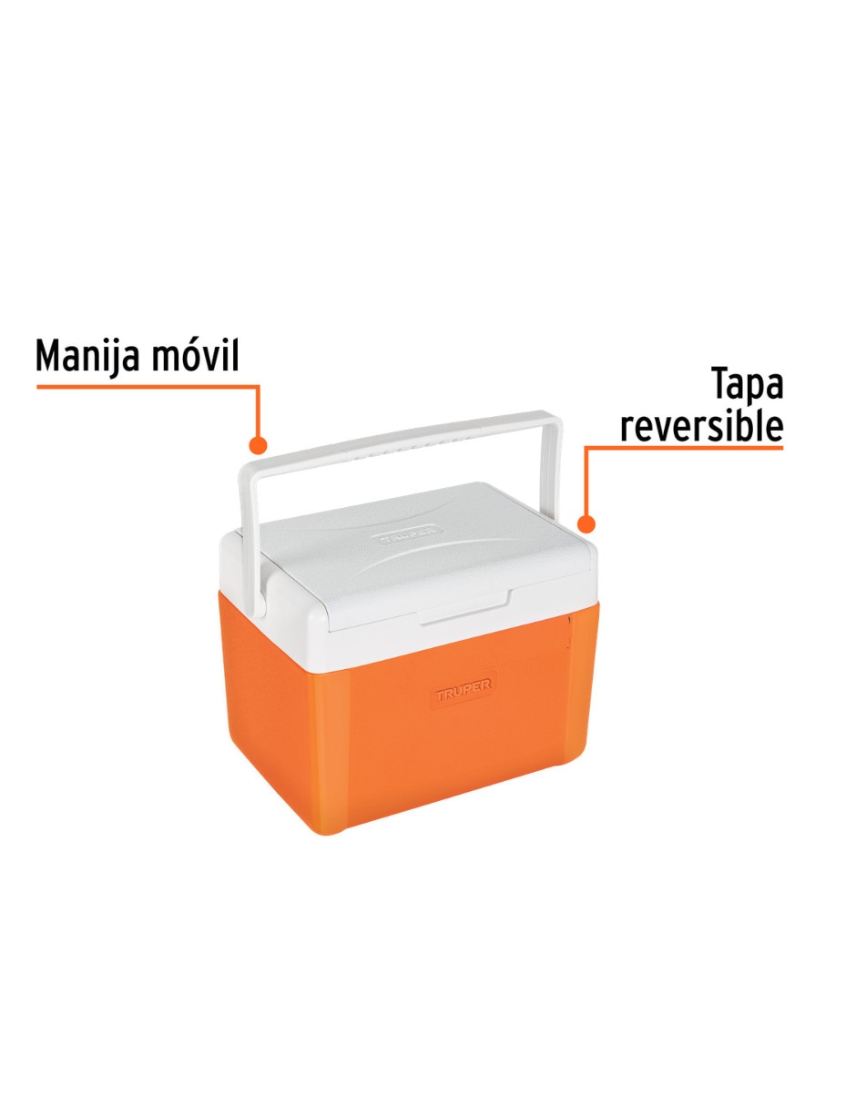 Hielera Truper linea camping polietileno