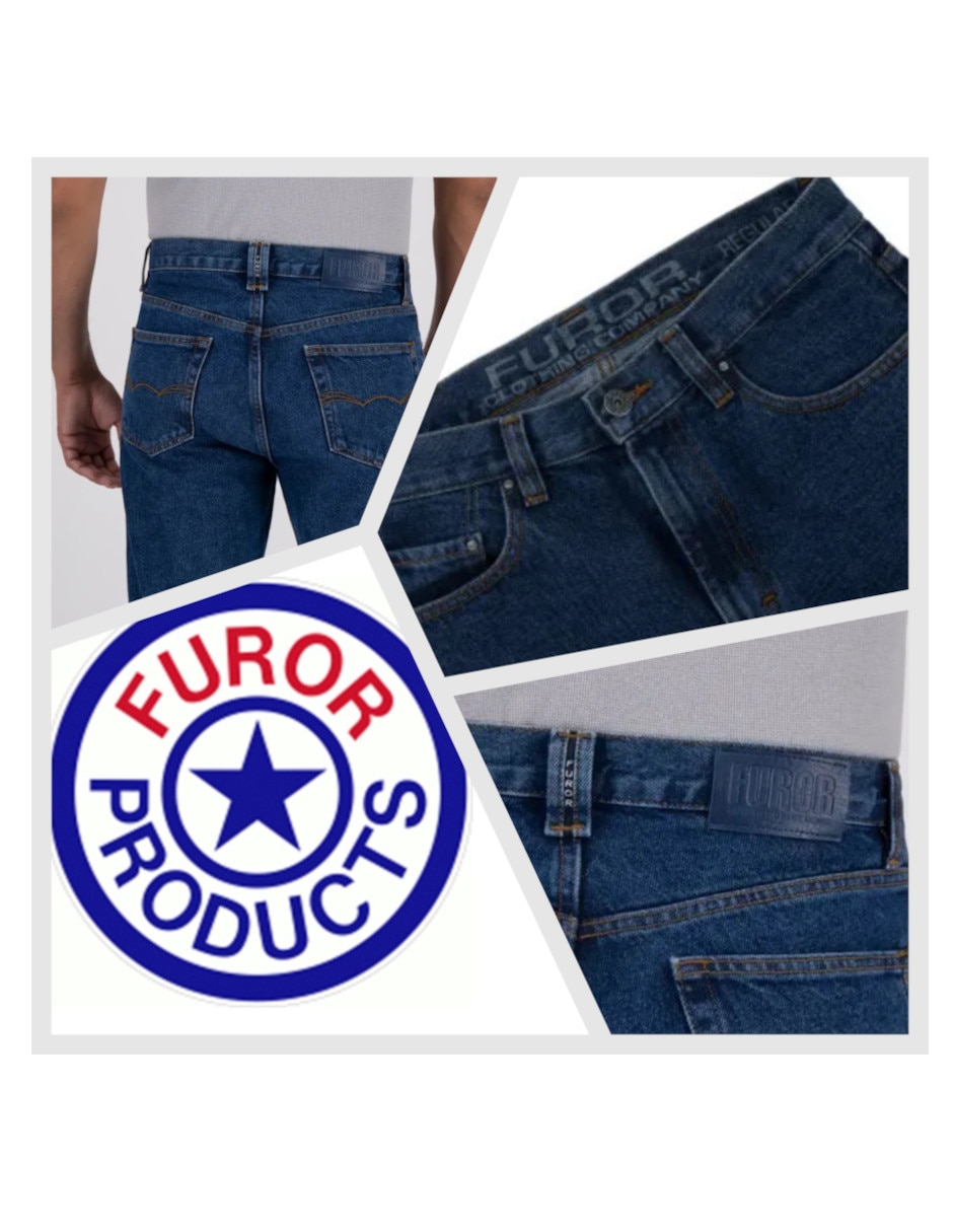 Jeans recto Furor diferentes diseños para hombre