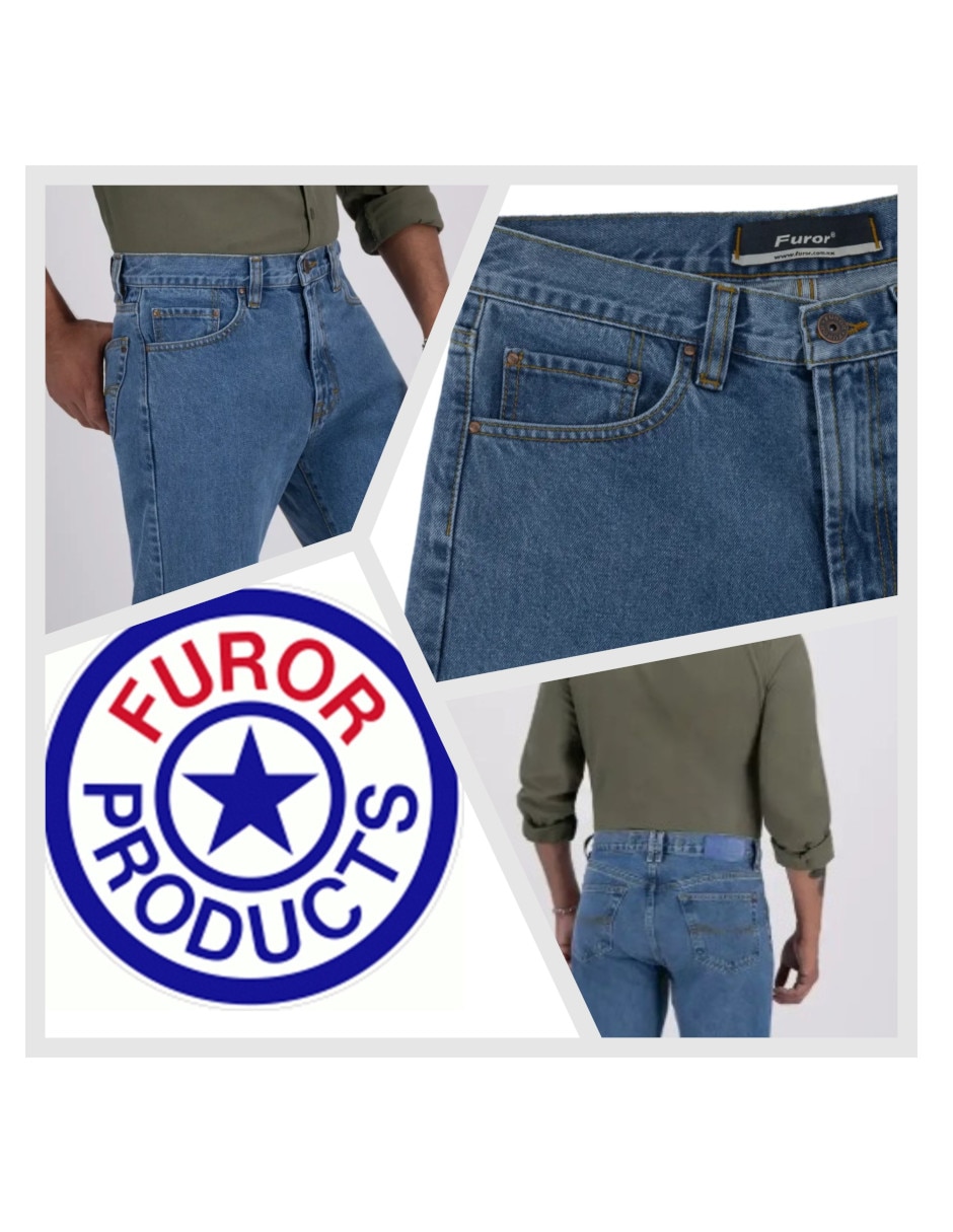 Jeans recto Furor diferentes diseños para hombre