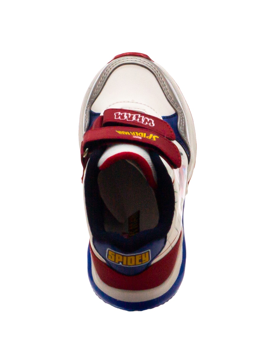 Tenis infantil niño spider-man 4