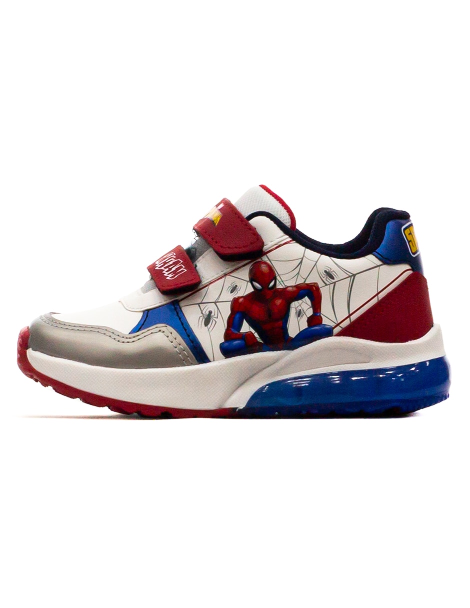 Tenis infantil niño spider-man